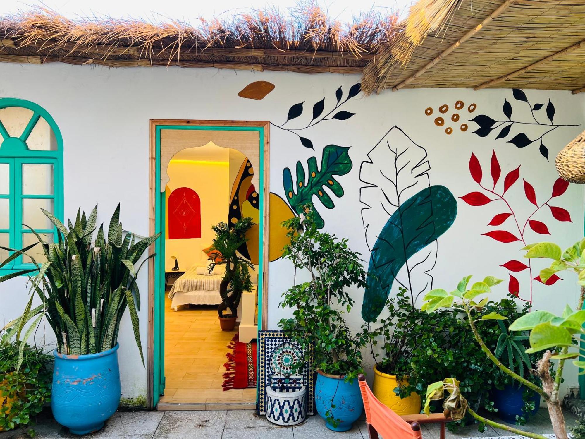 Art Riad Au Bord De La Mer El Jadida Bagian luar foto